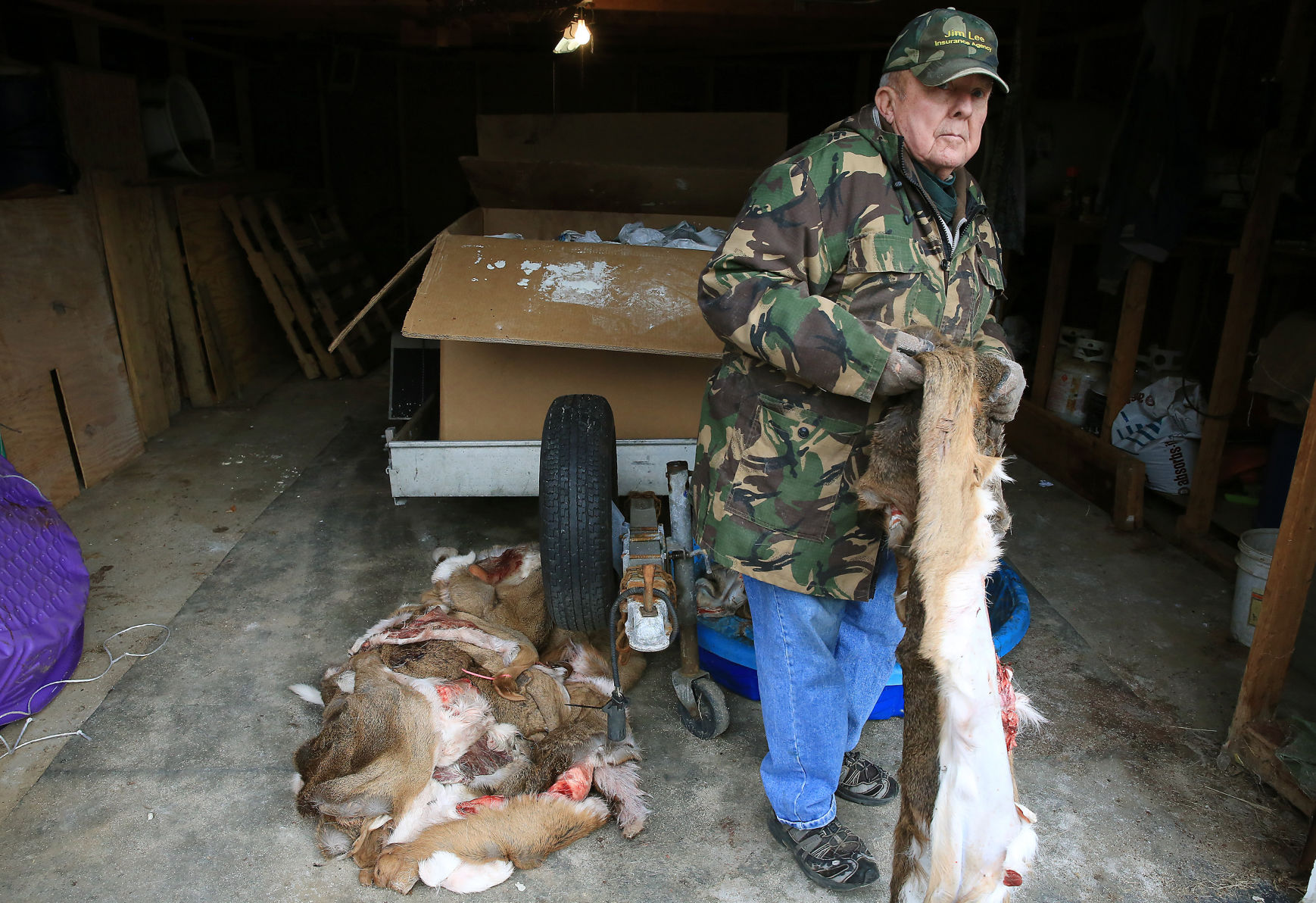 Deer hide donations